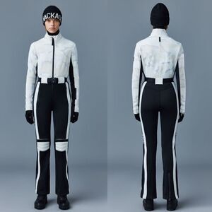 MACKAGE Ski Suit | Brie Belted Camo Colorblocked | Sz S | New NWT